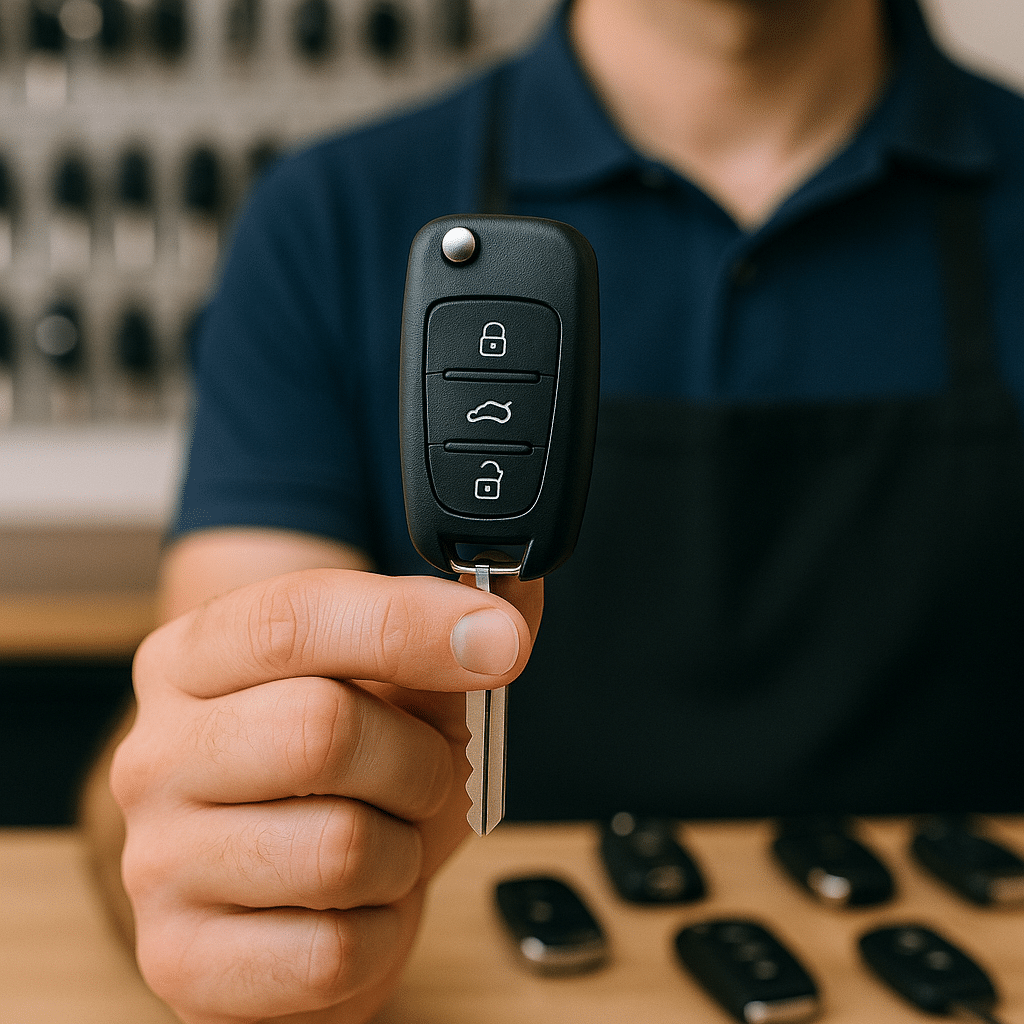 Llave de coche con mando Zaragoza